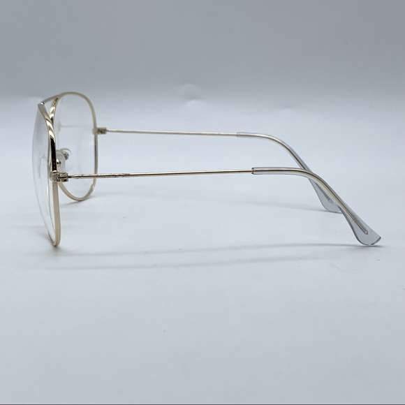 BP Aviator Blue Light Filtering Glasses in Gold - Picture 2 of 5